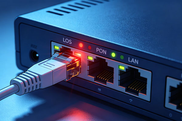 光猫光信号闪红灯是什么原因？家用故障自查与报修全指南