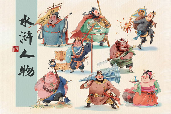 水浒传108位好汉姓名与绰号大全｜天罡地煞完整名录科普