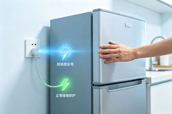 冰箱插头漏电是什么原因？教你分清感应电与故障漏电