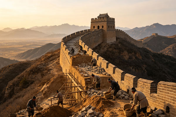 万里长城是谁修建的？历朝历代修筑历史完整科普