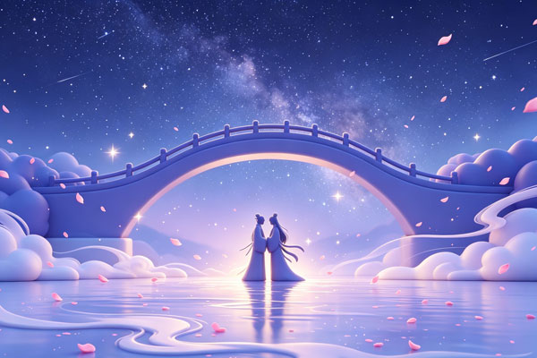 七夕祝福语怎么选？相伴亦欢喜，独处也安然